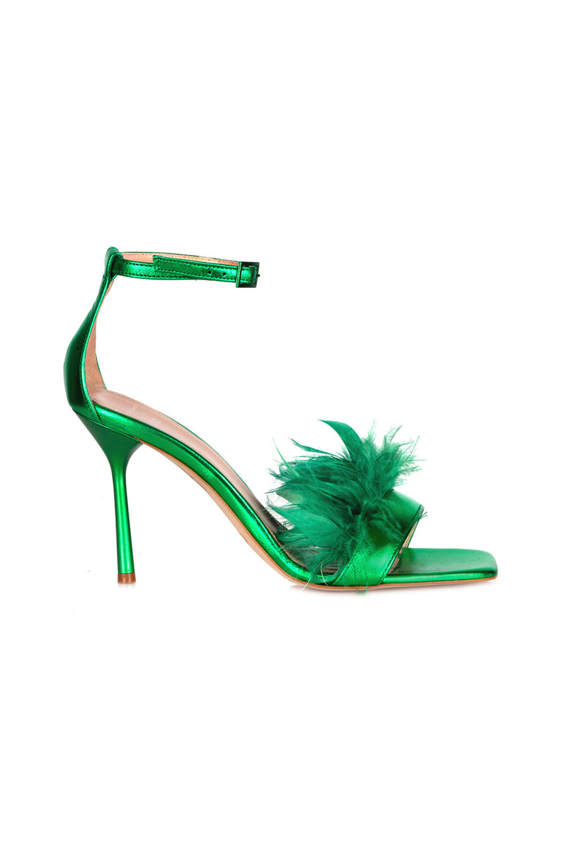 LEONIE HANNE X LIU JO - Woman - Green - Heel