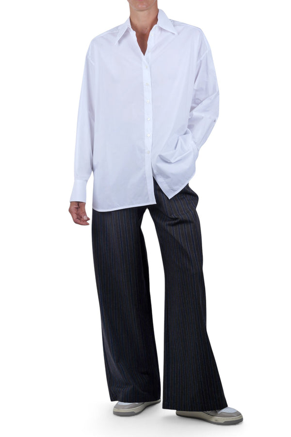 Ottod'ame - Pantalone - 480331 - Blu/Marrone
