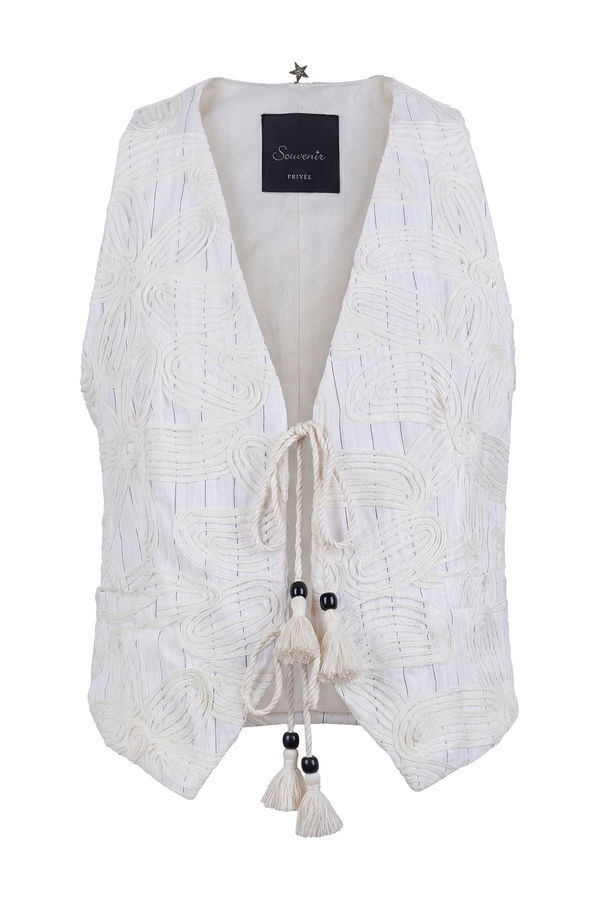 Souvenir - Gilet - 471484 - Crema