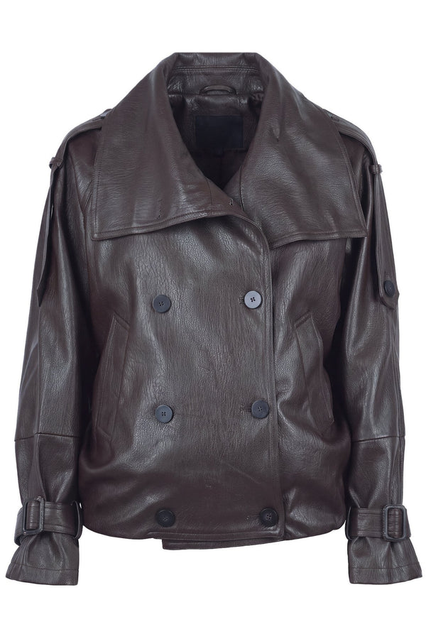 La Femme Blanche - Jacket - 481146 - Mocha 