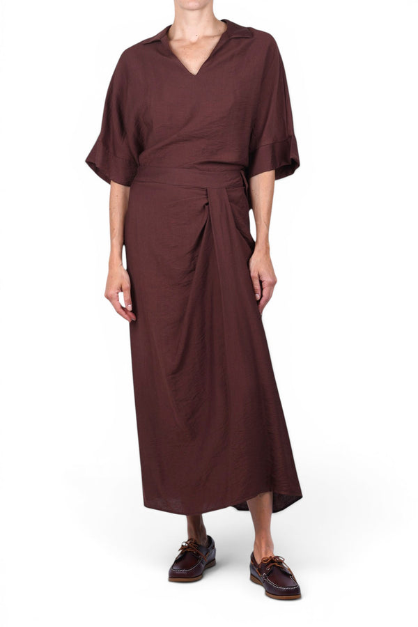 La Femme Blanche - Blusa - 471674 - Tabacco