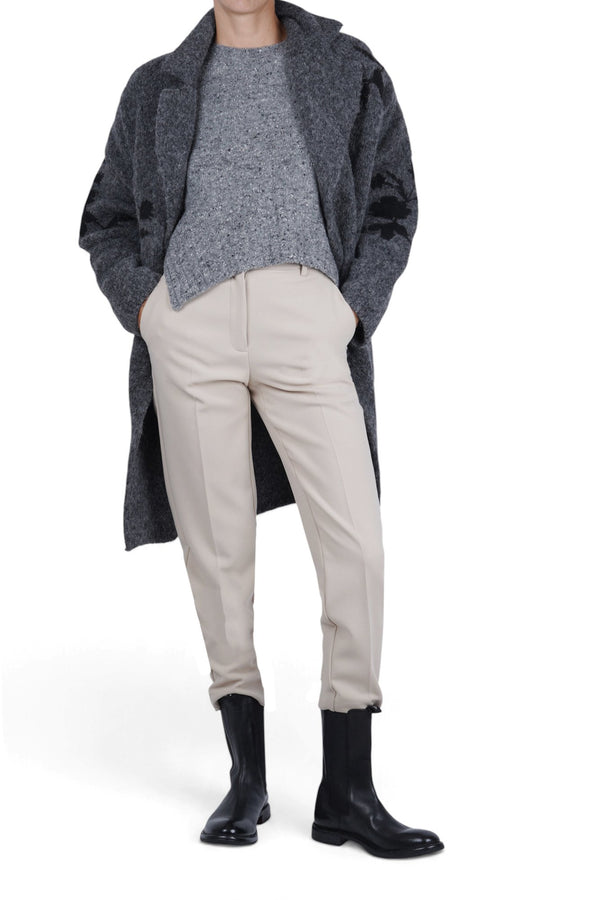 Ottod'ame - Trouser - 480313 - Ecru 