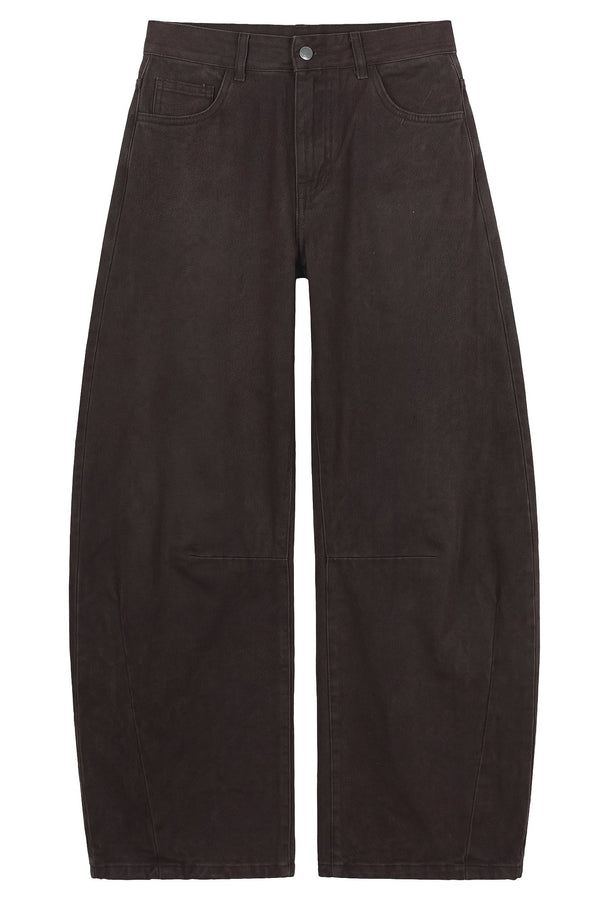 La Femme Blanche - Pants - 481116 - Brown 