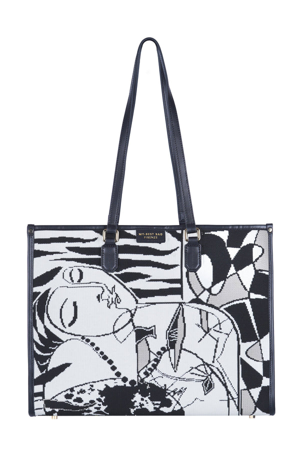 My Best Bags - Big Bag - 480084 - White/Black 