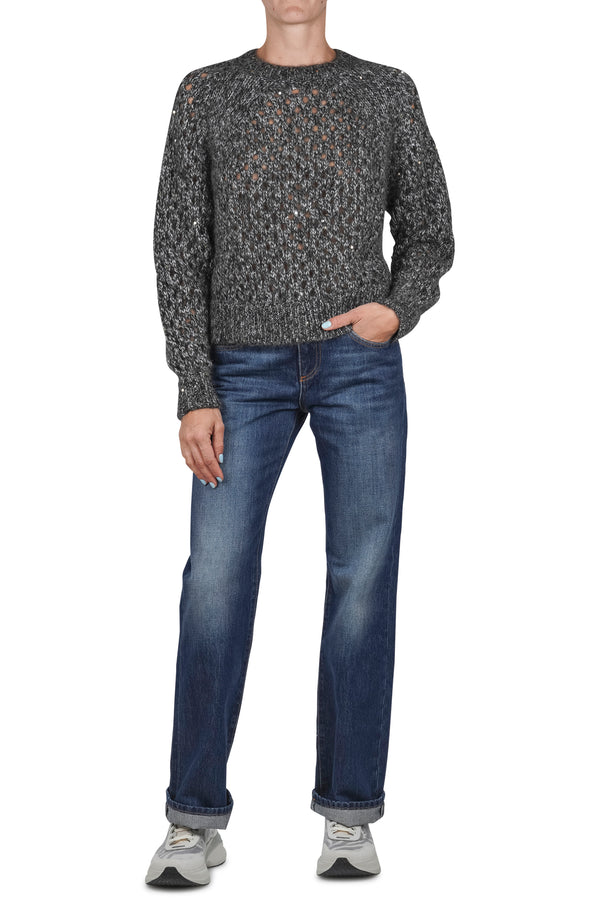 Jucca - Sweater - 460866 - Black/Gray 