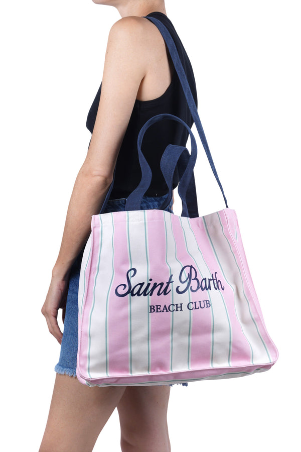 MC2 Saint Barth - Big Bag - 471029 - Cream/Pink 