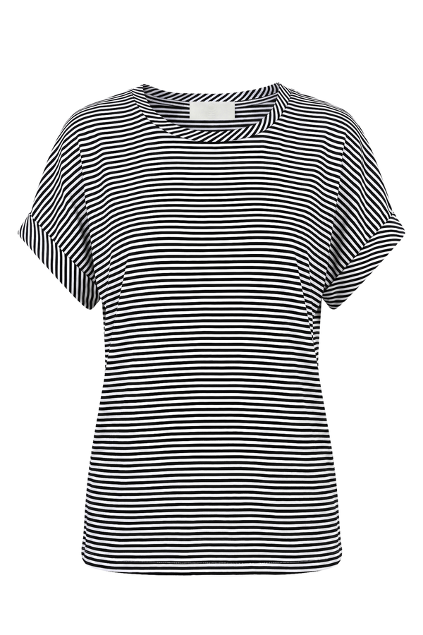 La Femme Blanche - T-shirt - 471769 - Cream/Black 