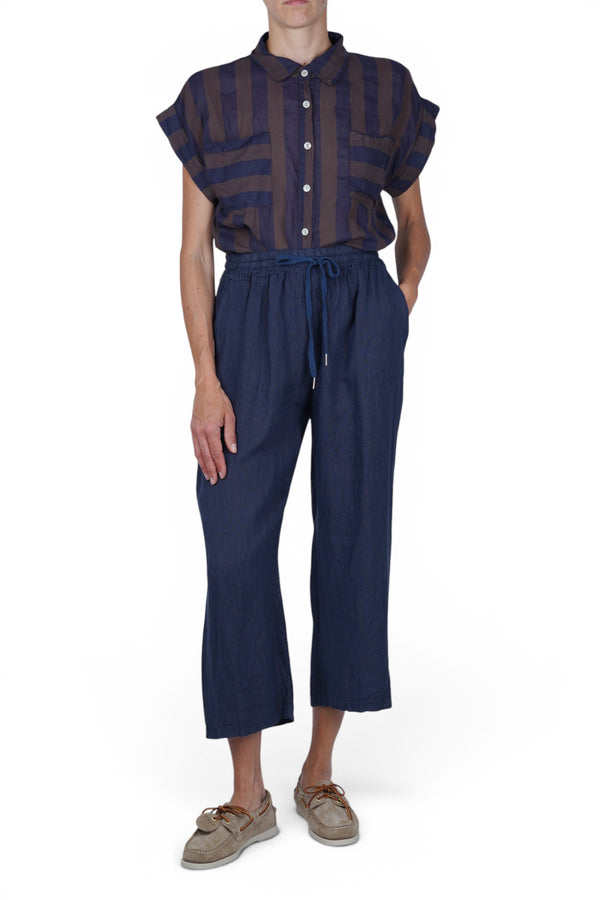 La Femme Blanche - Trousers - 471658 - Blue 