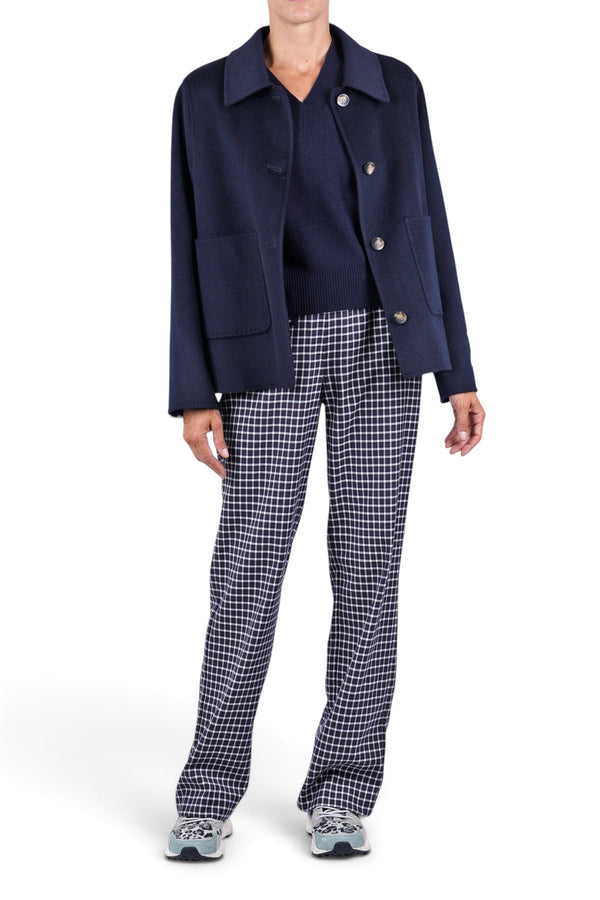 Solotre - Coat - 480484 - Blue 