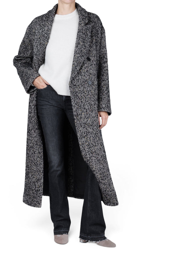 So Allure - Cappotto - 480152 - Nero/Panna