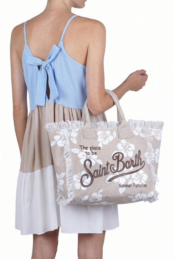 MC2 Saint Barth - Borsa grande - 471039 - Bianco/Tortora