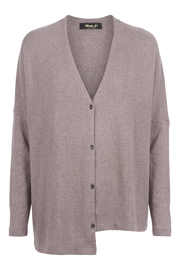 Mama B - Cardigan - 480050 - Tortora