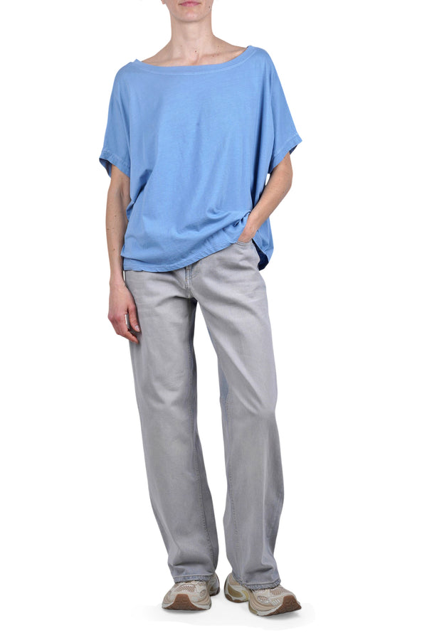 La Femme Blanche - T-shirt - 471524 - Azzurro