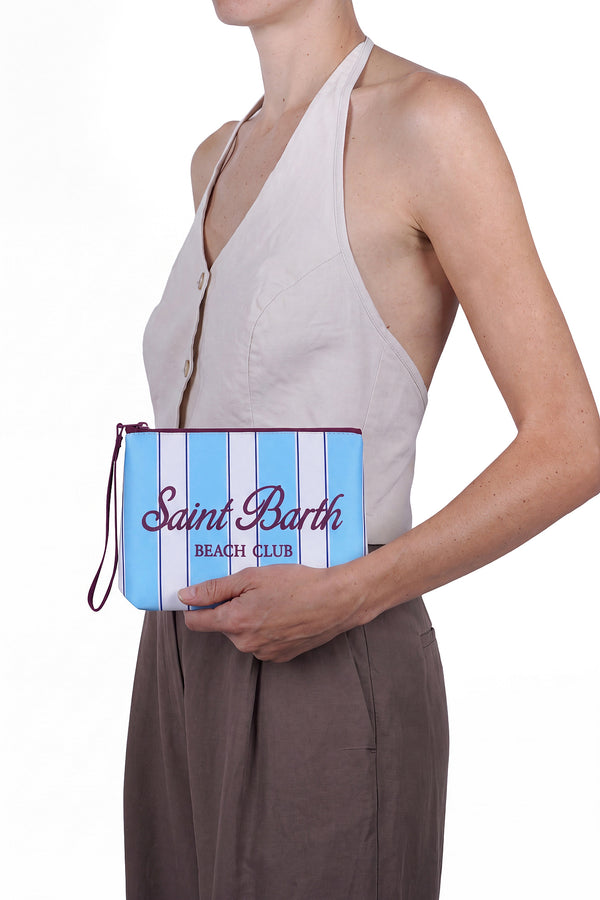 MC2 Saint Barth - Borsa piccola - 471056 - Panna/Azzurro