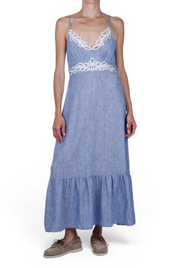 La Femme Blanche - Abito - 471634 - Celeste