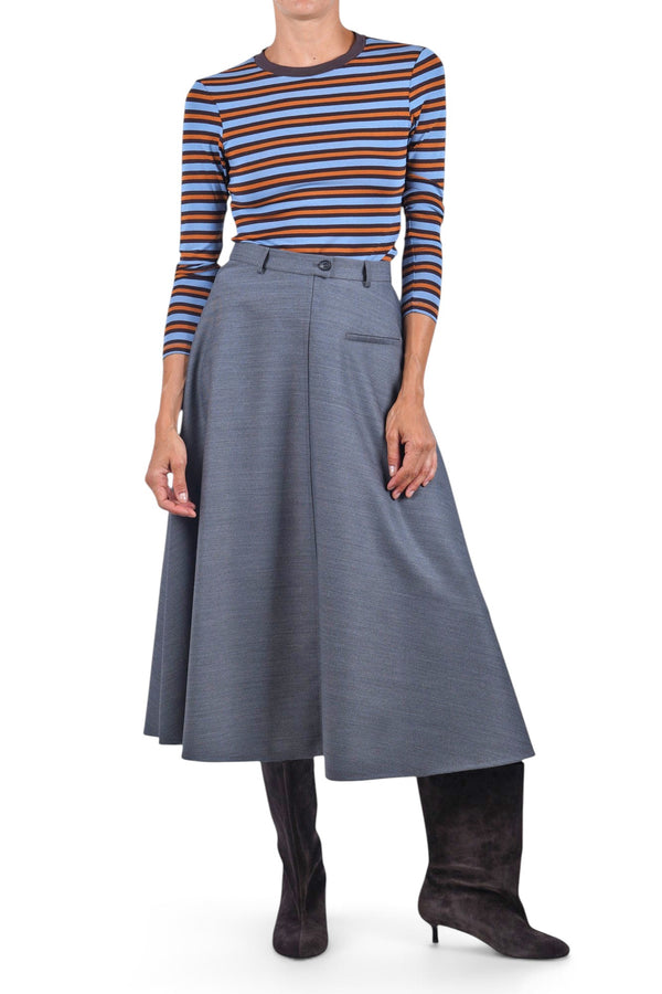 Tela - Gonna - 480119 - Grigio