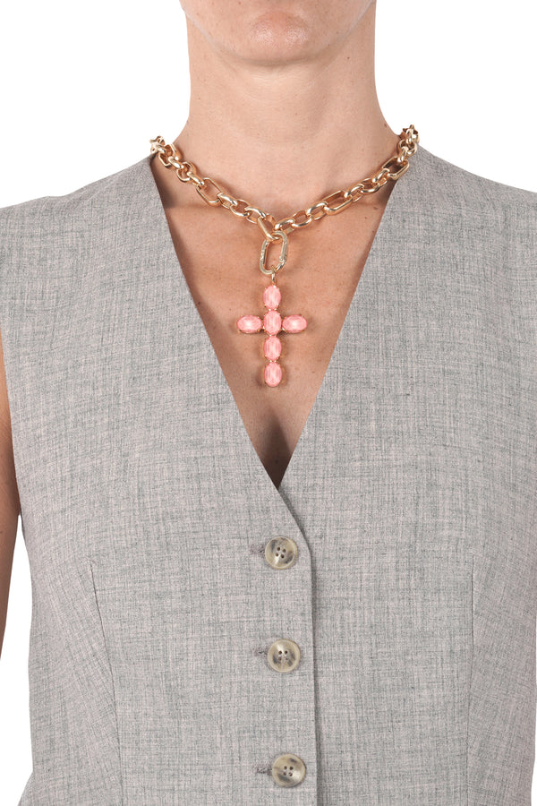 Aleva' Bijoux - Ciondolo - 461300 - Oro/Rosa