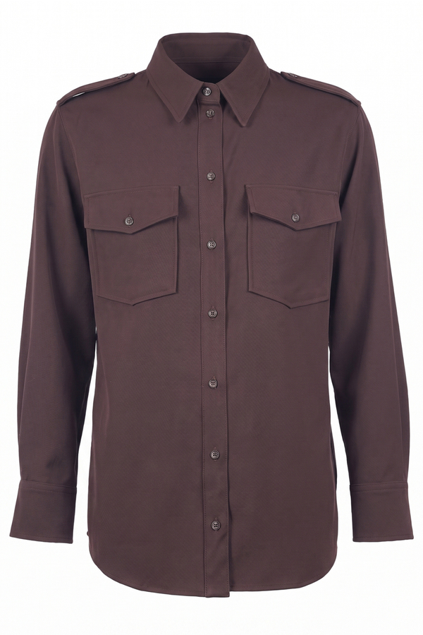 Ottod'ame - Shirt - 480354 - Cocoa 