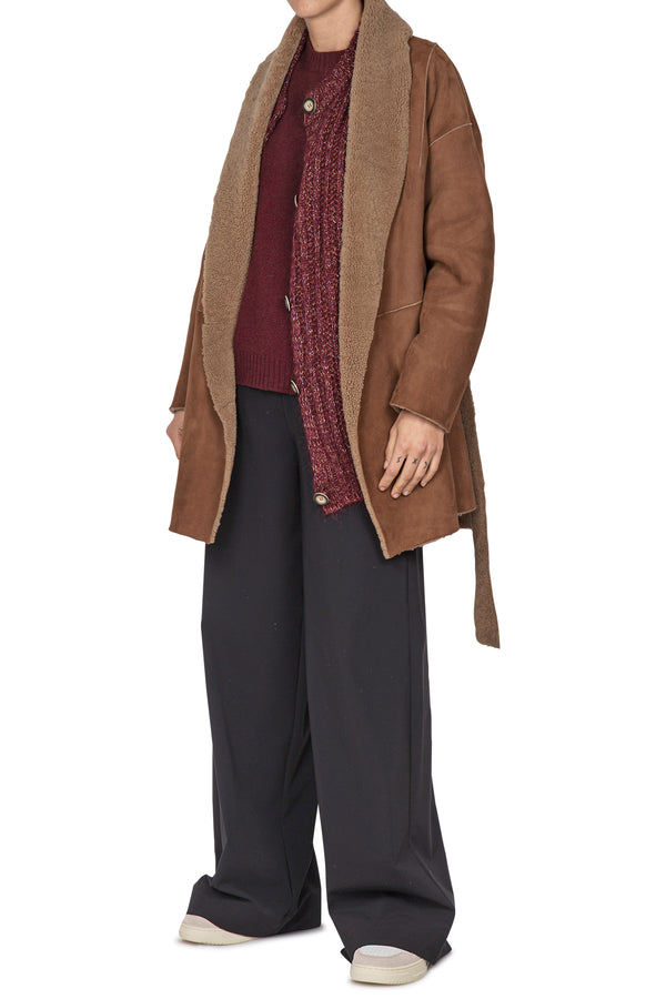 La Femme Blanche - Cardigan - 441809 - Bordeaux