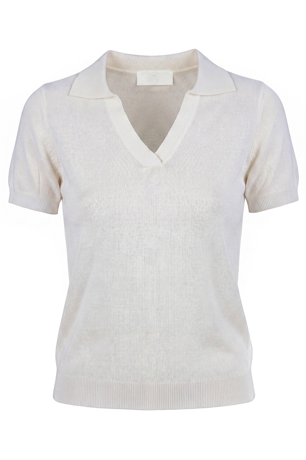 La Femme Blanche - T-shirt - 471592 - Panna
