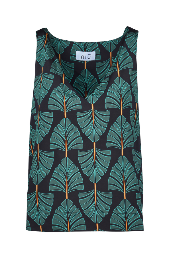 NIU - Top - 470367 - Green/Black 