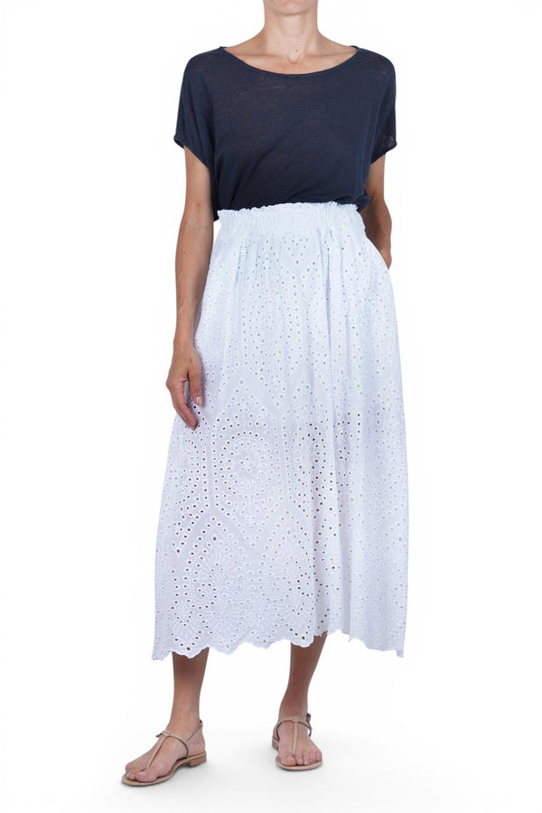 La Femme Blanche - Shirt - 471778 - White 