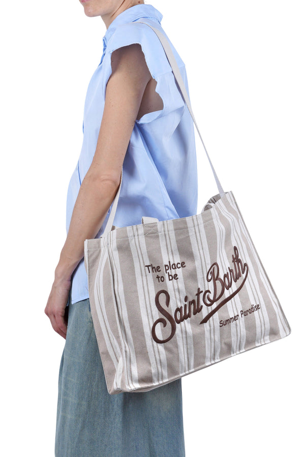 MC2 Saint Barth - Medium bag - 471028 - Cream/Tortora 