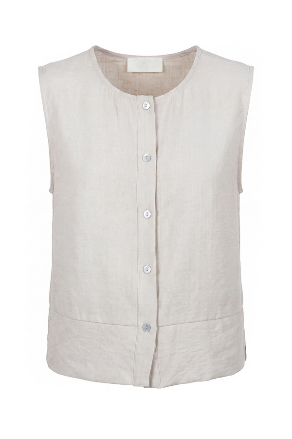 La Femme Blanche - Top - 471764 - Beige 