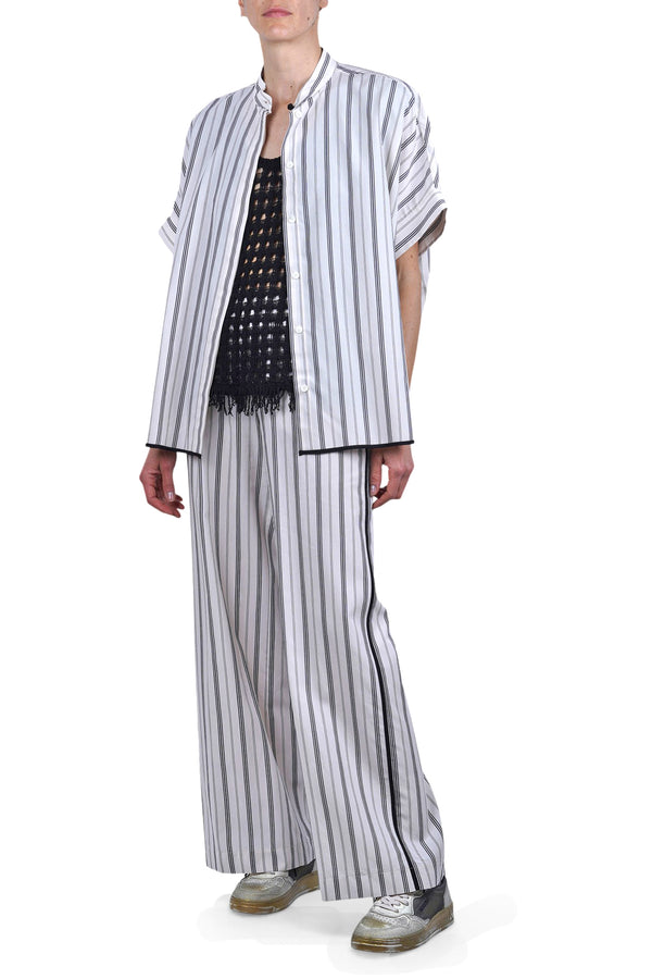 Ottod'ame - Pantalone - 470768 - Latte/Nero