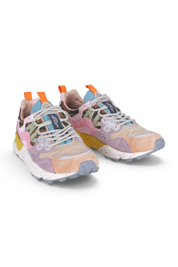 Flower Mountain - Sneakers - 480806 - Gray/Pink 