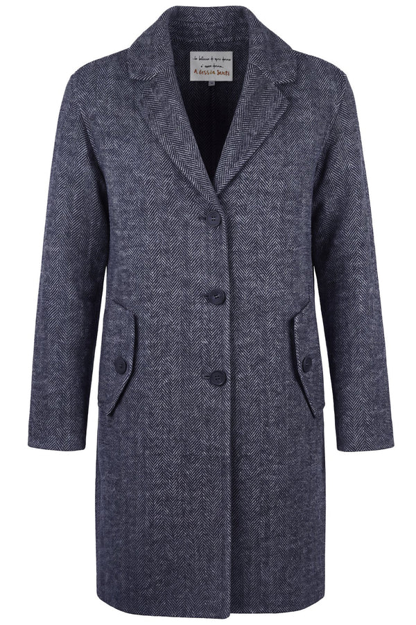 Alessia Santi - Coat - 480517 - Black/Gray 