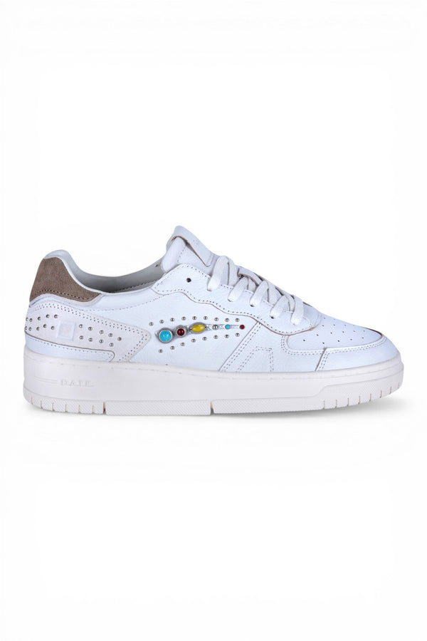 DATE - Sneakers - 470675 - White/Tortora 