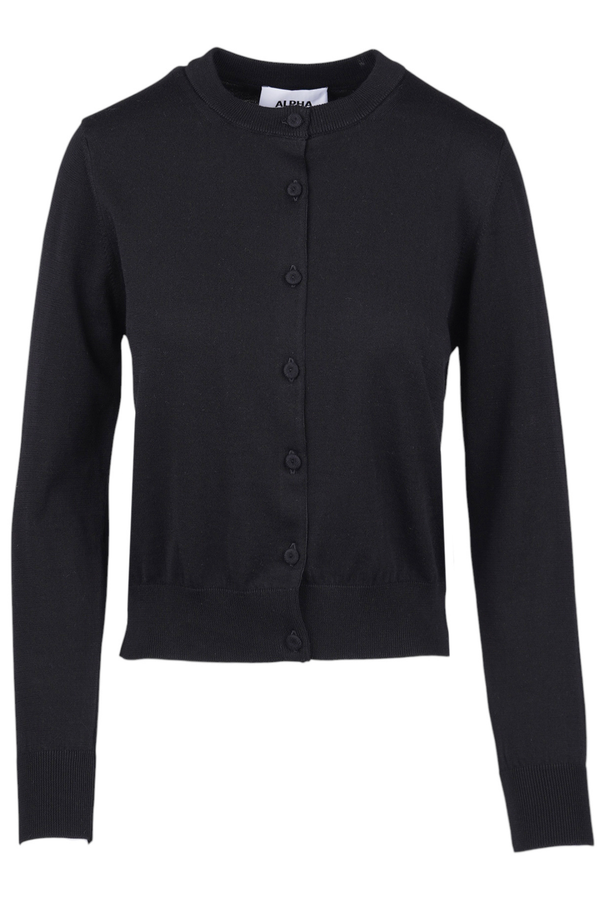 ALPHA STUDIO - Cardigan - 471107 - Nero