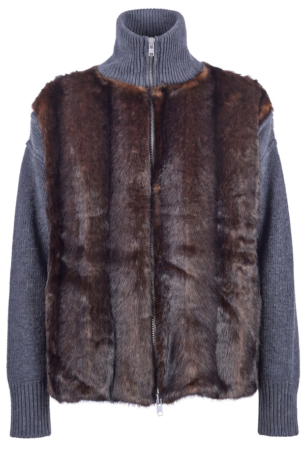 Jucca - Shirt - 480441 - Brown/Gray 