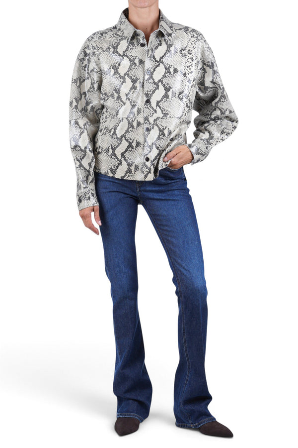 Alysi - Shirt - 480600 - Cream/Black 
