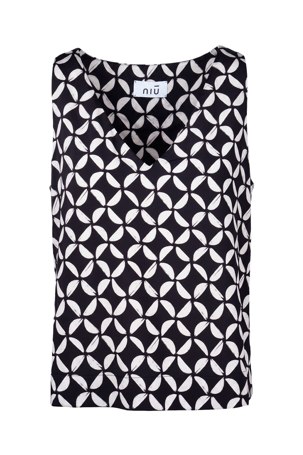 NIU - Top - 470367 - Bianco/Nero