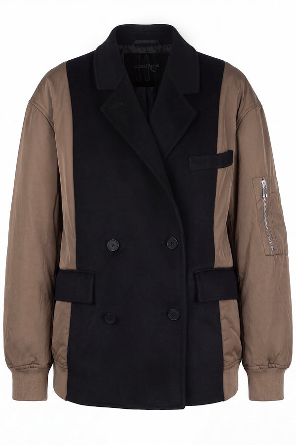 Ottod'ame - Piumino - 480379 - Nero/Oliva