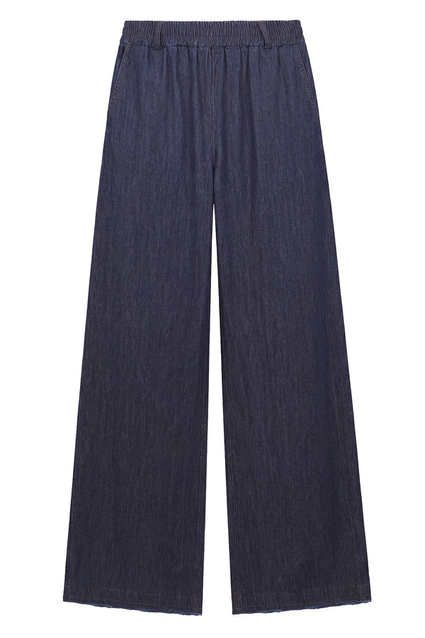 La Femme Blanche - Pantalone - 471670 - Denim scuro