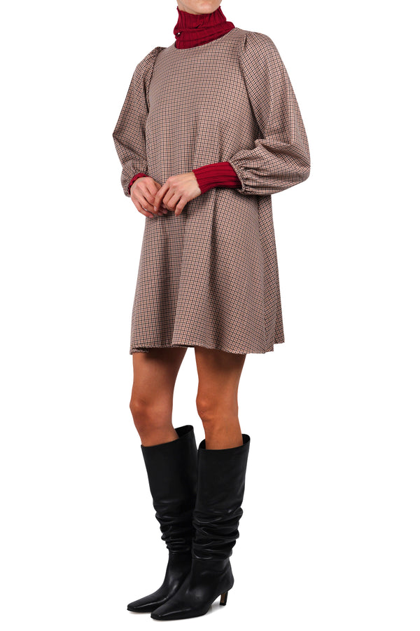 La Femme Blanche - Dress - 461517 - Beige Pattern 