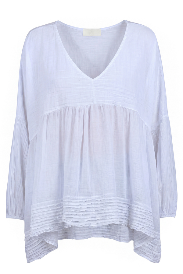 La Femme Blanche - Blouse - 471751 - White 