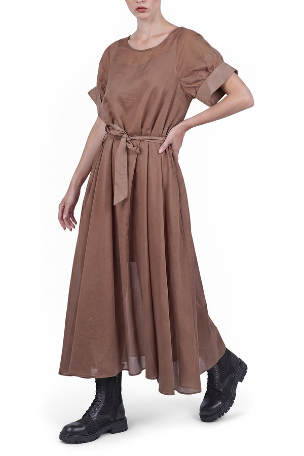 La Femme Blanche - Abito - 471591 - Marrone