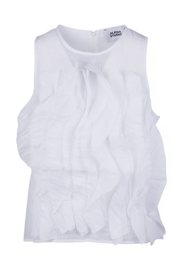 ALPHA STUDIO - Top - 471122 - Bianco