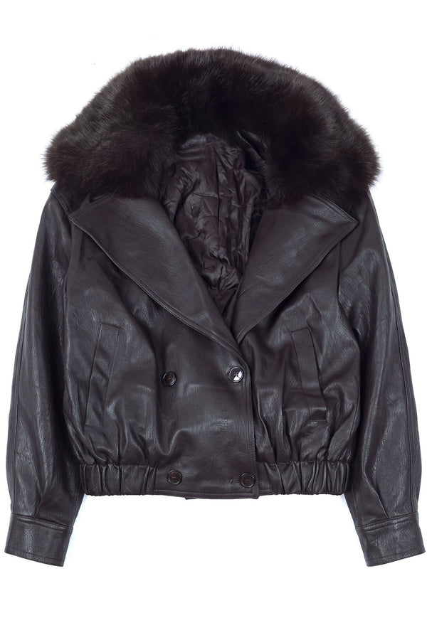 La Femme Blanche - Jacket - 481151 - Moka 