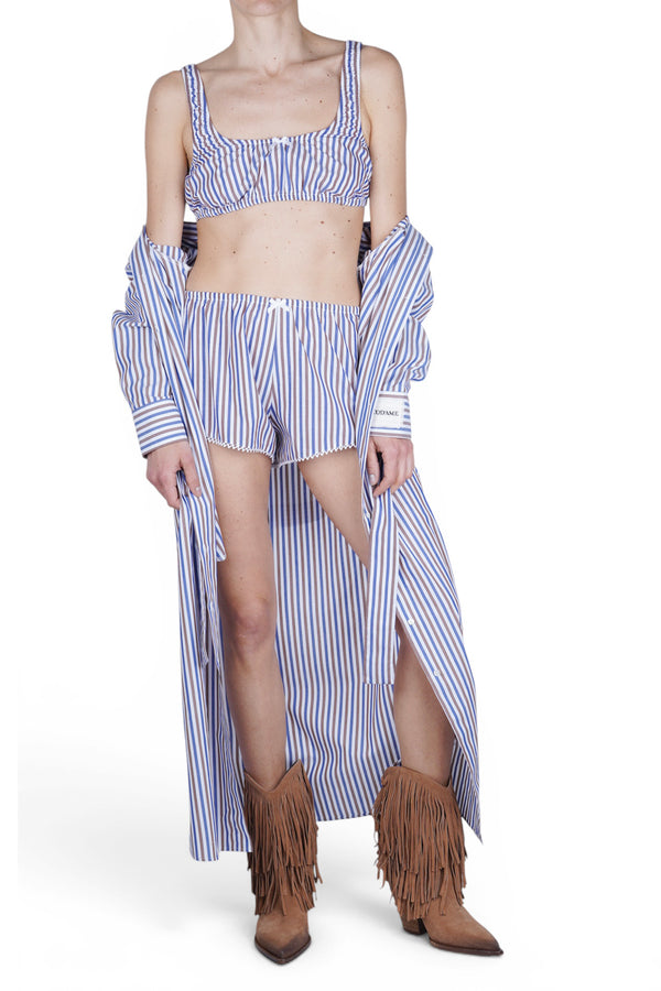 Ottod'ame - Set underwear - 470736 - Blu/Moro