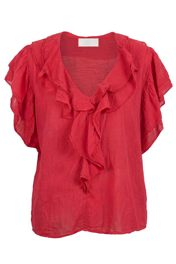 La Femme Blanche - Blouse - 471704 - Red 