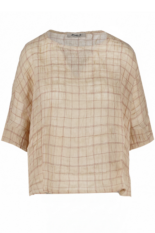 Mama B - Blusa - 471408 - Beige