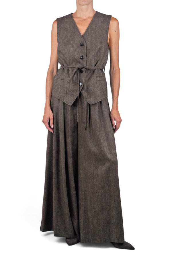 Solotre - Gilet - 480494 - Moro