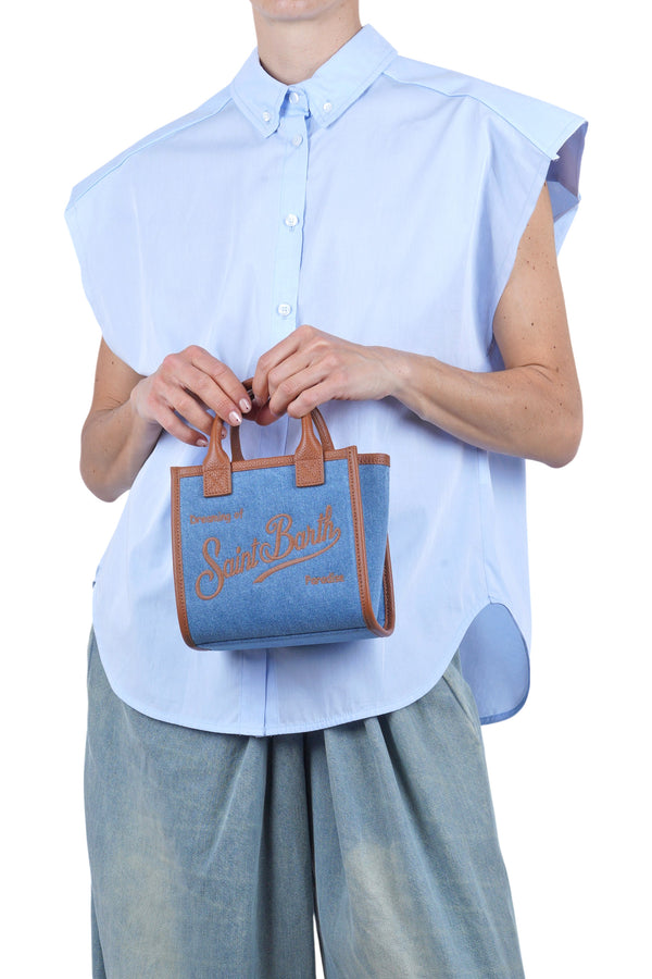 MC2 Saint Barth - Borsa piccola - 470963 - Denim
