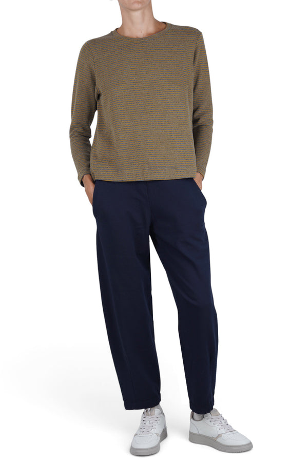 Mama B - Maglia - 480012 - Grigio/Senape