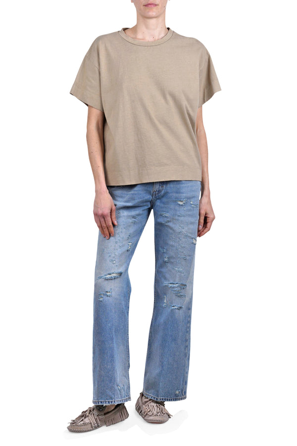 La Femme Blanche - T-shirt - 471525 - Beige